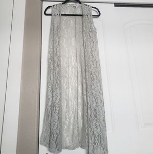 LulaRoe Joy Lace Vest